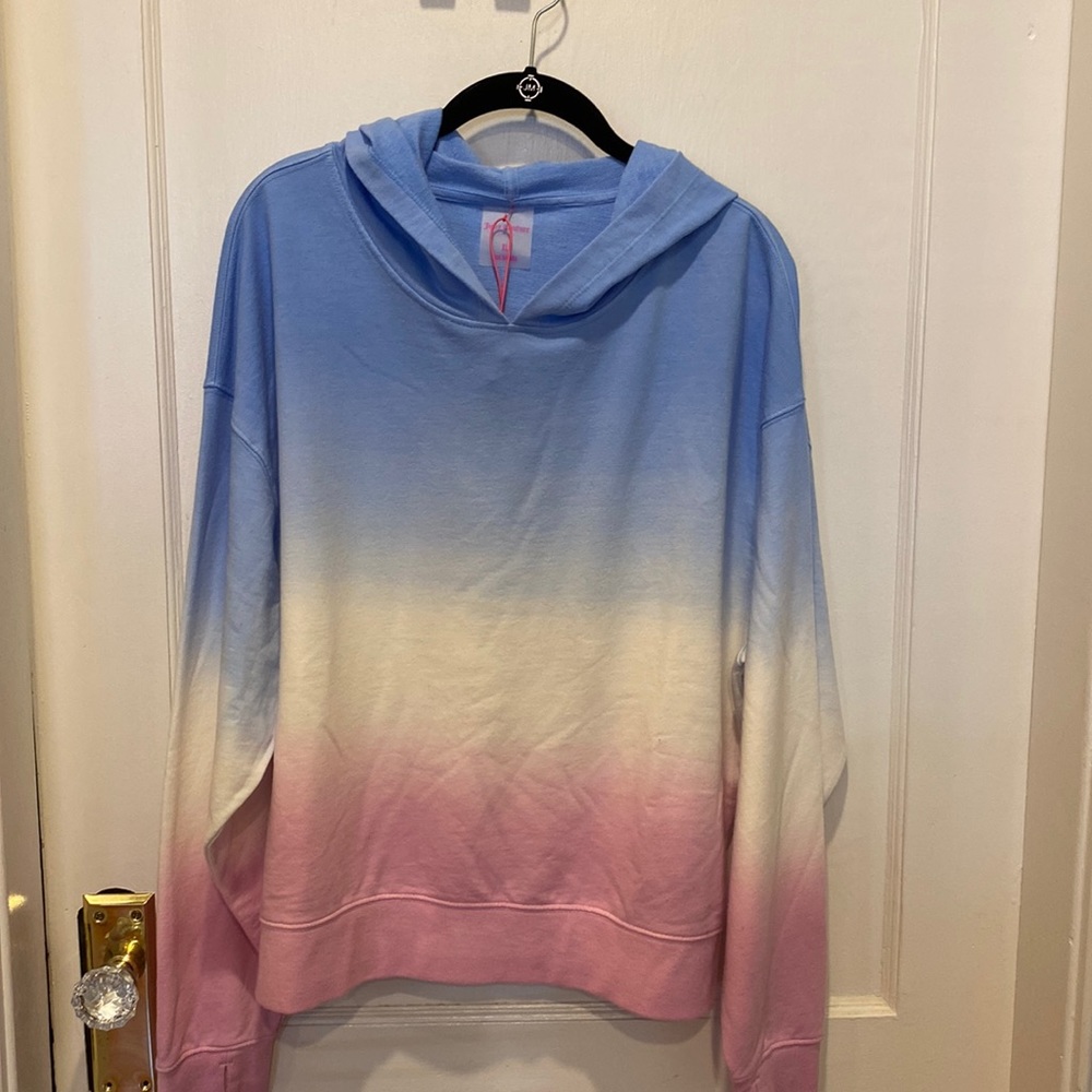 NWT Juicy Couture Sport lightweight hooded sweatshirt size XL
